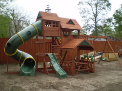 Playset installation cost of this size playscape starts at $475